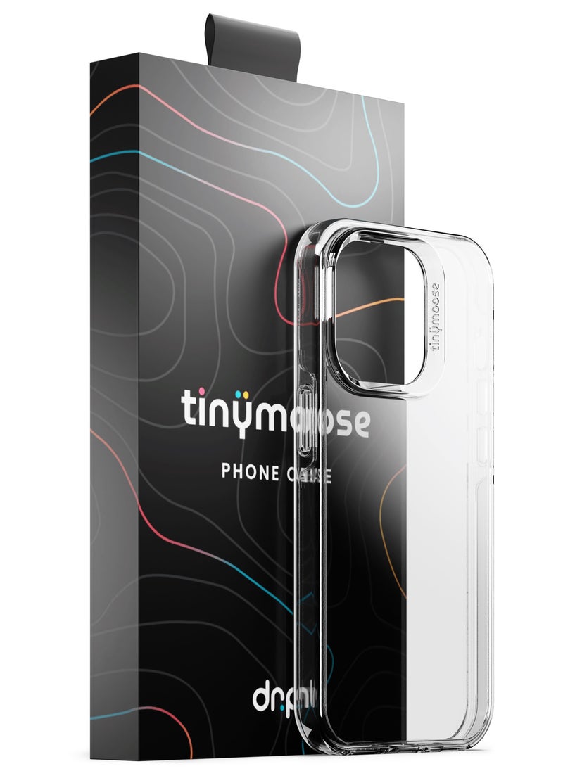 TinyMoose iPhone 14 Pro Max Case Phantom Drip 6.7 Inch Slim Thin, Yellowing-Resistant, Anti-Drop Shock Absorption, Anti-Scratch, Hard Back Cell phone Cover made for iPhone 14 Pro Max - Ghost Clear  - Image 1