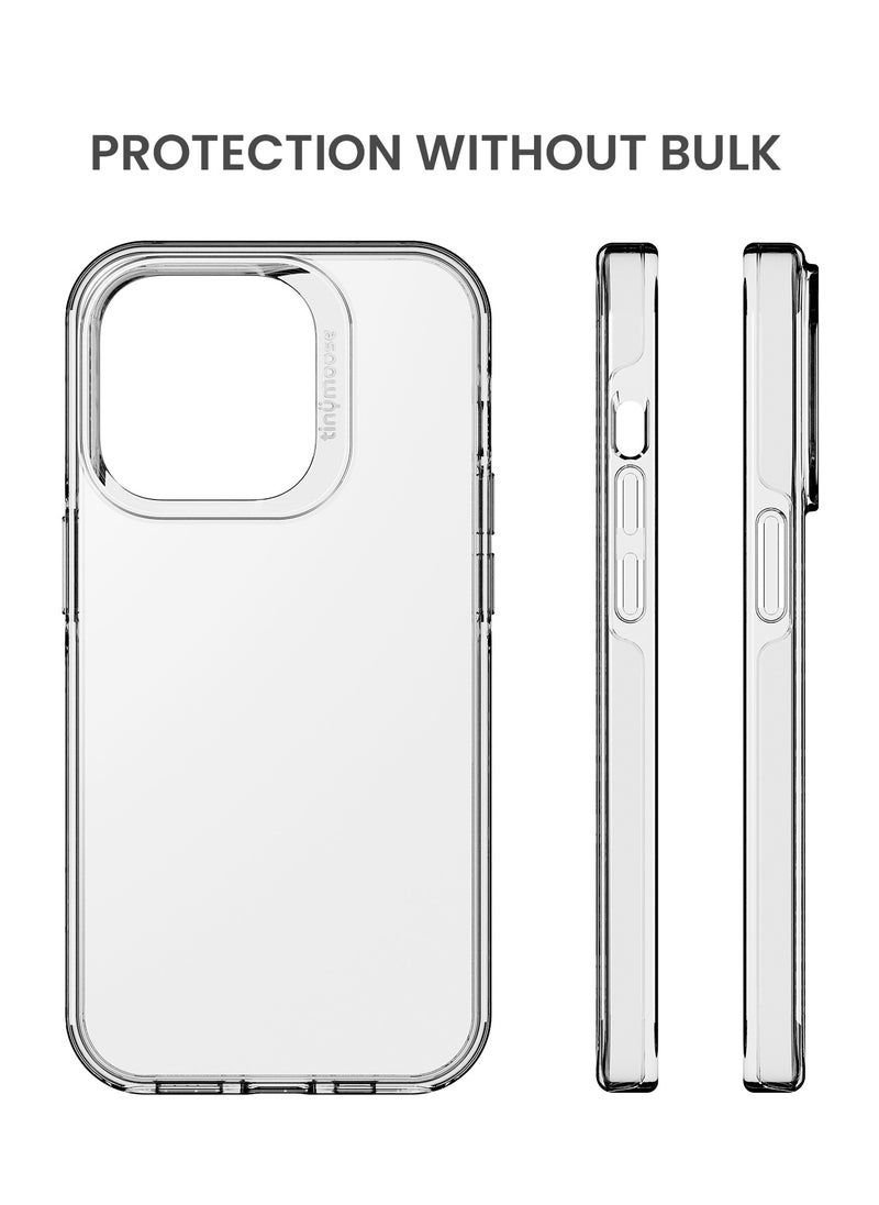 TinyMoose iPhone 14 Pro Max Case Phantom Drip 6.7 Inch Slim Thin, Yellowing-Resistant, Anti-Drop Shock Absorption, Anti-Scratch, Hard Back Cell phone Cover made for iPhone 14 Pro Max - Ghost Clear  - Image 5