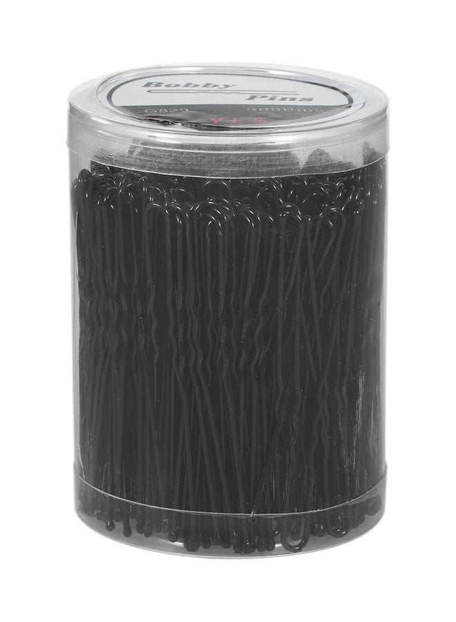 NIBEMINENT 300-Piece U Shaped Bobby Pins Black 6.5cm - Image 3