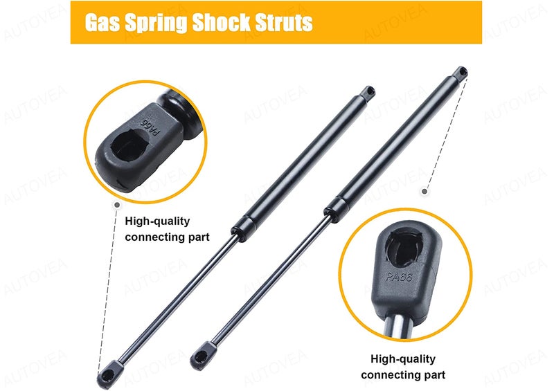 AUTOVEA® Superlift Rear Boot Struts | Dicky-Diggi-Dikki Shocker | Gas Spring | Lift Support | Door Balancer | Pack of 2 | Six Months Warranty | Compatible with Maruti Suzuki Baleno - Image 3