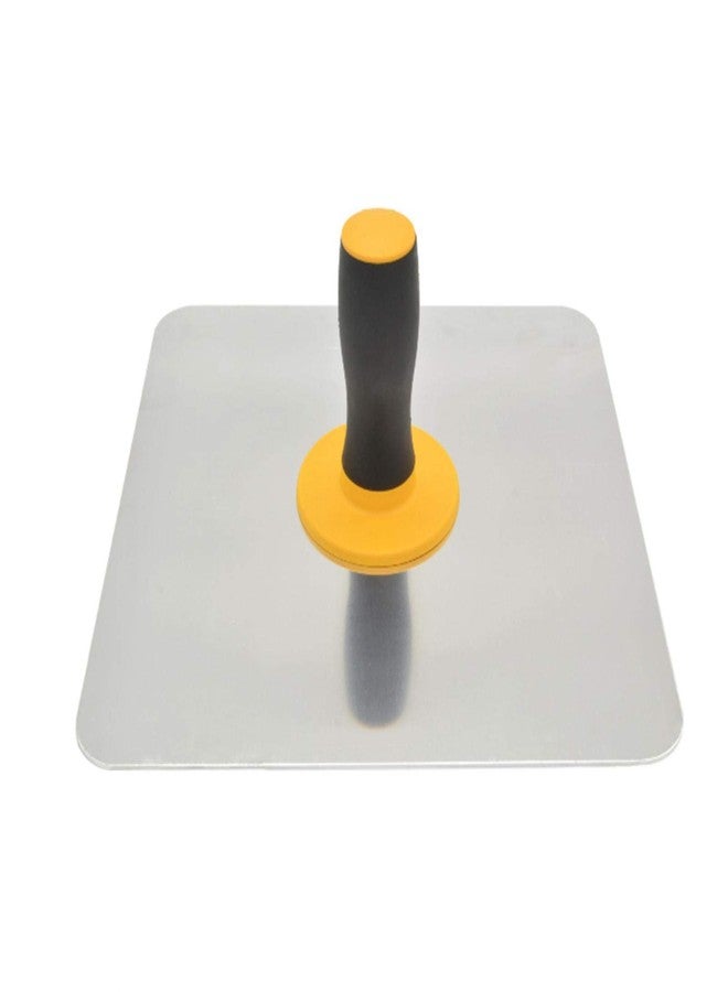 Tookie Mortar Board Holder, Aluminium Plastering Hawk with Soft Grip Handle, Home Paint with Handle Finishing Plastering Tool for Cement, Mortar, Drywall - Image 1