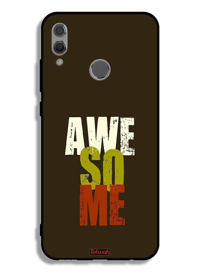 Tolwak Honor 10 Lite Protective Case Cover Awesome - Image 2