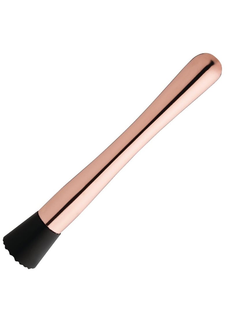 BarPros Stainless Steel Muddler Copper-Plated 8 Inch - Image 5
