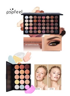 popfeel Makeup Kit All in One Multi-Purpose Makeup Set Professional Designed for Women Full Kit Makeup Must-Have Starter Kit Suitable for Beginners and Professionals 25 Pcs Set  - Image 5