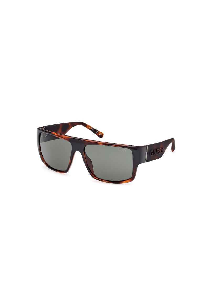 GUESS Plastic Rectangular Full Rim Men Uv Protection Sunglass - Image 1