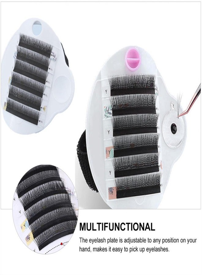 Beaupretty Eyelash Extension Hand Plate Lash Holder Eyelash Extension Pallet Eyelashes Stand Holder with Adjustable Wrist Strap for Makeup Eyelash Extension - Image 5