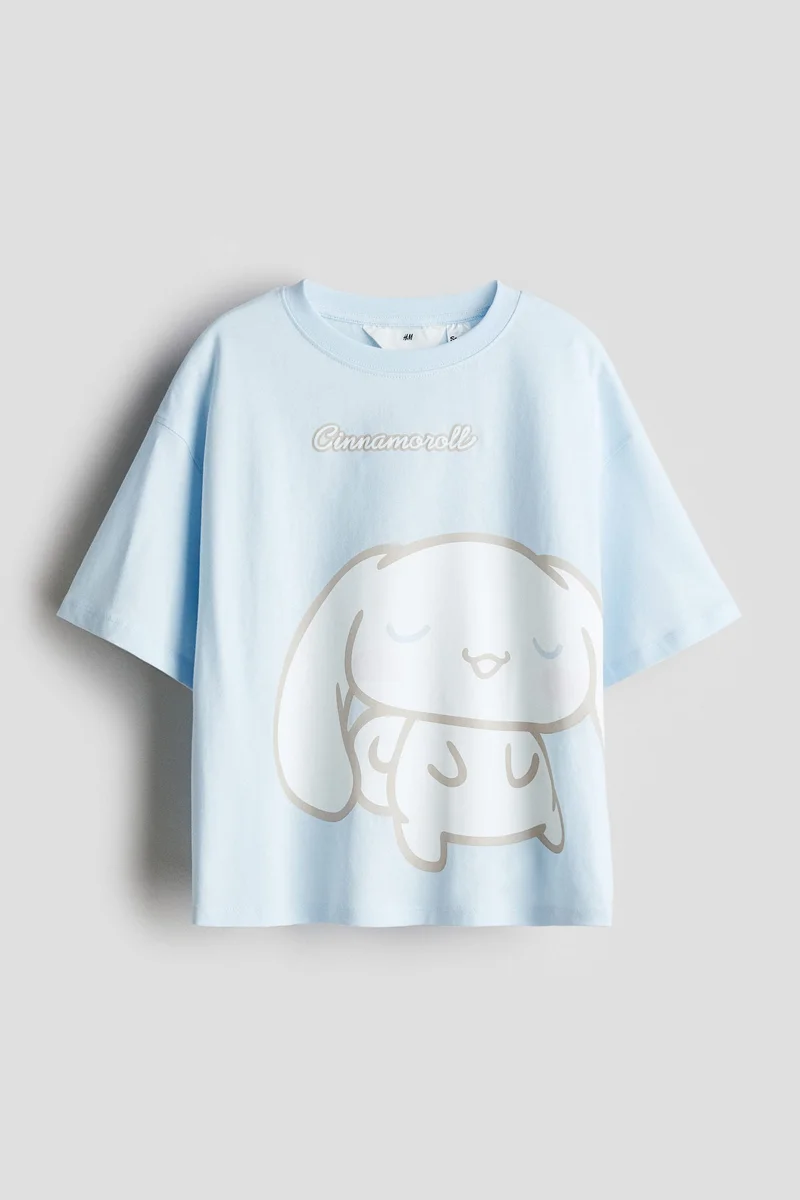 H&M Printed cotton T-shirt