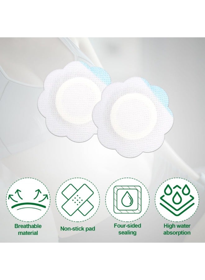 فَرَحُوم 100 قطعة لصقات للبطن على شكل C، لاصقة ذاتيًا وامتصاص عالي، مخصصة لتطبيق زيت الخروع على الرقبة/الكتفين/الركبتين، مصنوعة من قماش سبنلاس، لا تحتاج للغسل، مانعة للتسرب، مقاس كل لصقة 7 سم × 7 سم (الزيوت غير مشمولة). - Image 3