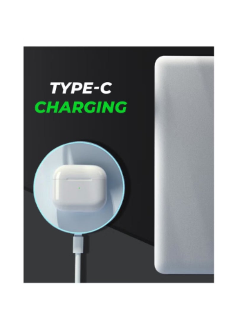 Truly Wireless Earbuds Thumping Bass Multi Mode 5H Playtime Magnetic Wireless Charging Customized Sound Gaming M - Image 5