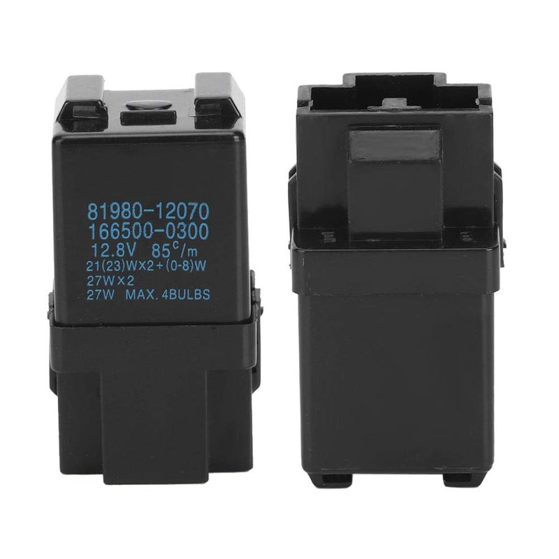 ABS Material Car Auto Flasher Relay Turn Signal Replacement Easy Installation Safety Protection - Image 3