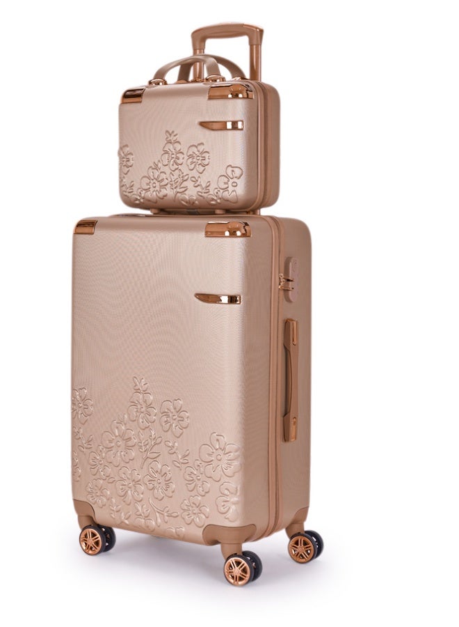 LIMRA Travel bag set consisting of 6 luggage bags Gold color, size 32"/28"/24"/20"/15"/12 inches - Image 2