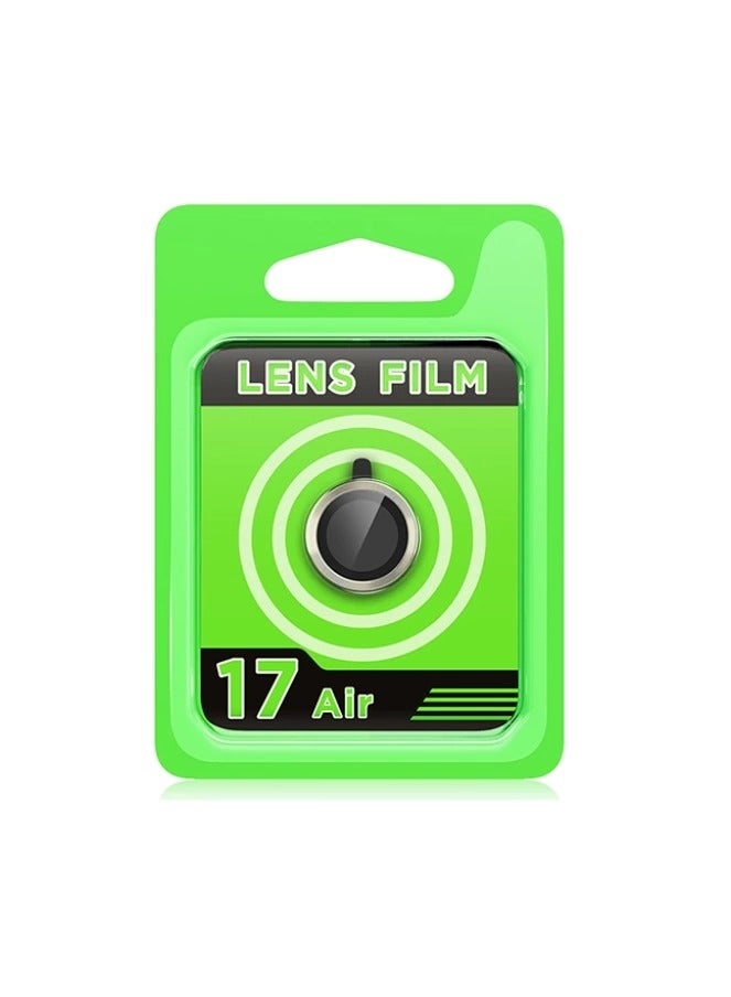 بلو فاير واقي عدسة كاميرا فاخر لهاتف iPhone 17 Air – فيلم حماية من زجاج مقوى 9H، مضاد للخدوش والصدمات، مقاوم للغبار وبصمات الأصابع، تغطية كاملة مع إطار معدني قوي – متوفر بعدة ألوان - Image 1