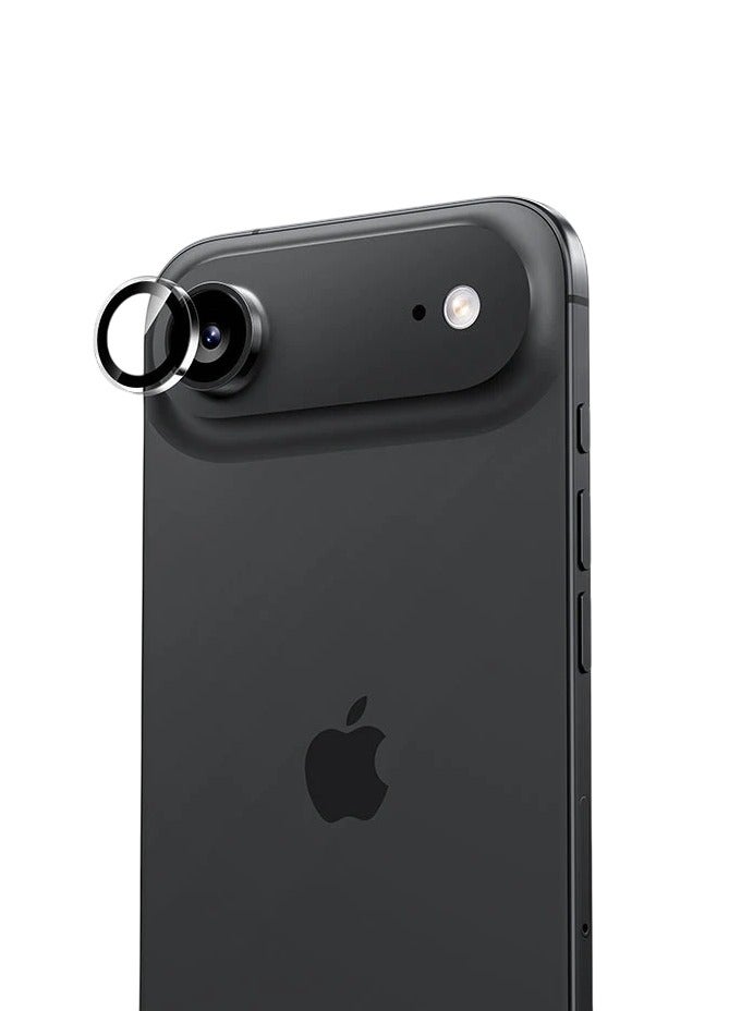 بلو فاير واقي عدسة كاميرا فاخر لهاتف iPhone 17 Air – فيلم حماية من زجاج مقوى 9H، مضاد للخدوش والصدمات، مقاوم للغبار وبصمات الأصابع، تغطية كاملة مع إطار معدني قوي – متوفر بعدة ألوان - Image 2