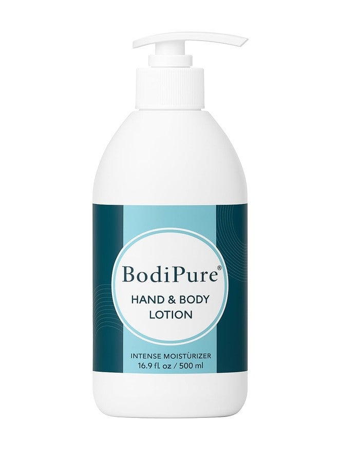 Bodipure Hand & Body Lotion 500ml (16.9 oz) - Non-Greasy Daily Moisturizer with Collagen Boost - Fast-Absorbing Hydration for Dry Skin - Salon & Spa Quality for Hands, Feet & Body - Image 1