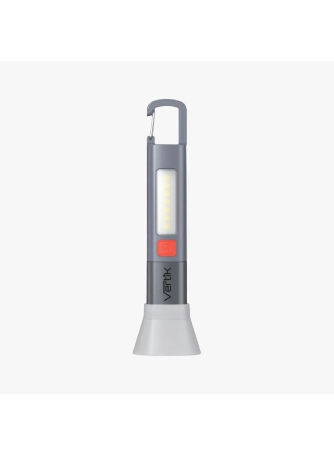 فيرتك كشاف محمول متعدد الاستخدامات ببطارية 1200mAh وإضاءة COB قوية مع وضع طوارئ - Image 1