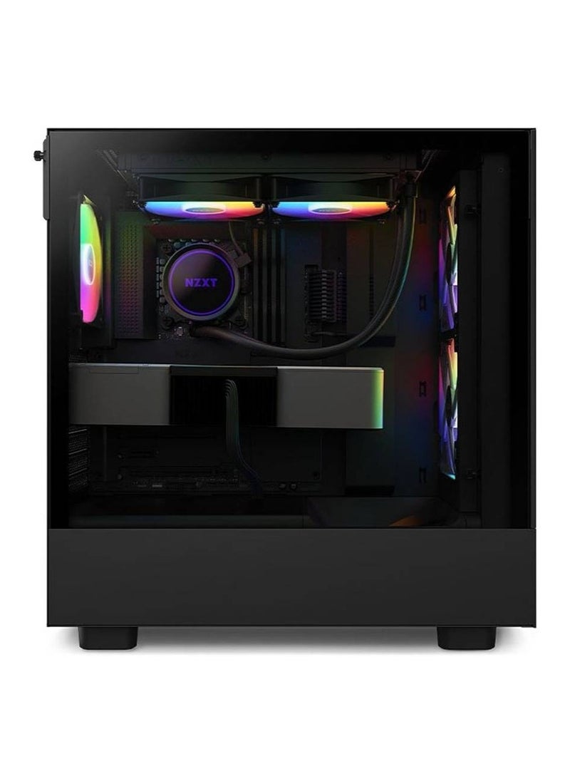 INFINIARC - GAMING Desktop PC -  (Intel Core i5-12400F-RTX3060 -B760-16GB DDR5 -M.2 1TB) Black - Image 1