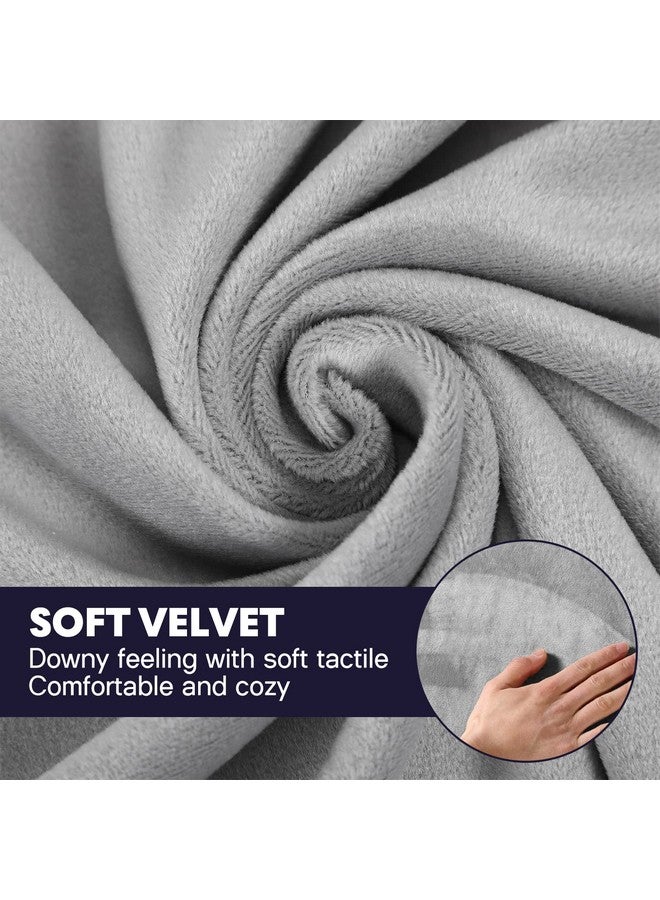 BESPORTBLE BESPORTBLE 2pcs Chair Arm Protectors Stretch Fabric Armrest Sofa Armrest Cover Armchair Slipcover Protector Elastic Home Office Recliner Couch Loveseat Protective Cloth Grey - Image 3