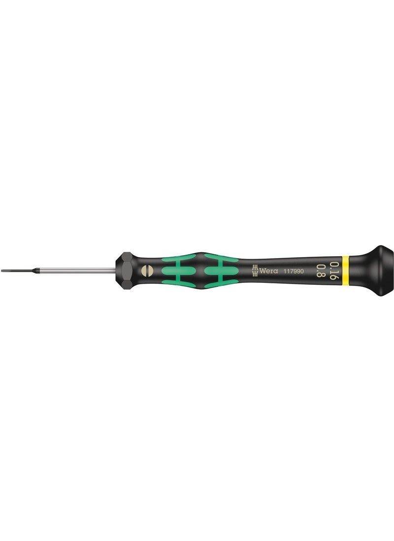Wera 2035 Flat 16 x 0.8 x 40MM Screwdriver 05117990001  - Image 5