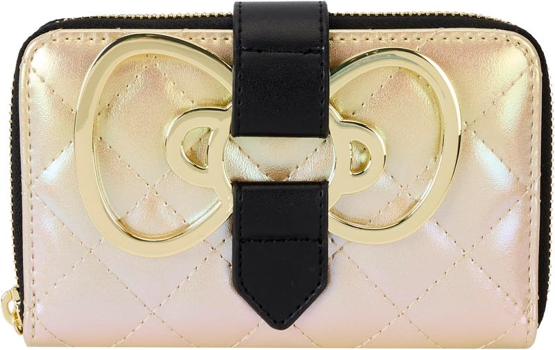 Loungefly محفظة لوانجفلاي سانريو بمناسبة الذكرى الخمسين باللون الذهبي - Image 1