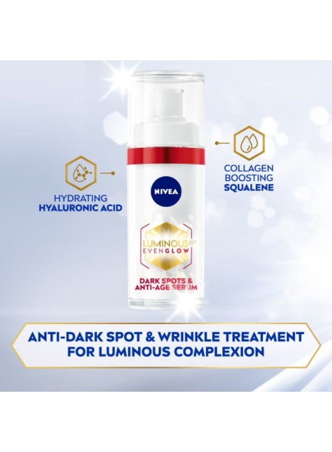 Nivea Luminous 630 Dark Spots&Anti-Age Serum 30 Ml - Image 5