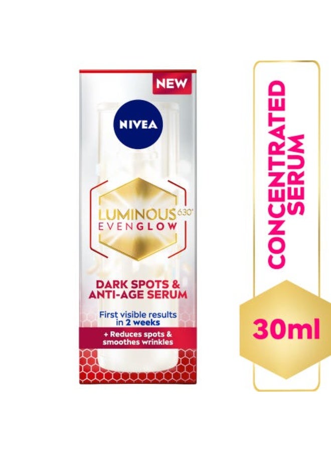Nivea Luminous 630 Dark Spots&Anti-Age Serum 30 Ml - Image 1