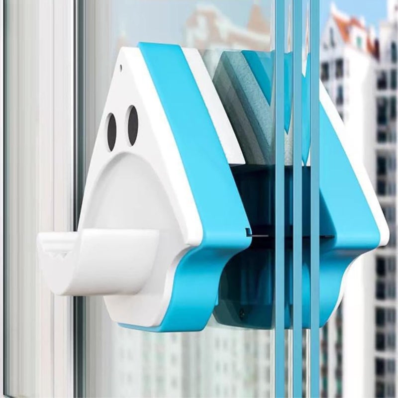 Premium Quality Double-sided Window Cleaner Glass Wiper Magnetic Cleaning Tools, Glider Washing Glass Cleaning Brush for High-rise Double Glazed Windows Thickness 3-10mm