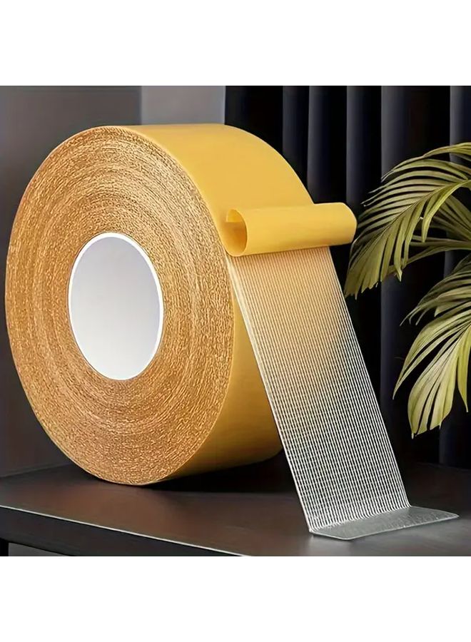 1 97Inch Heavy Duty Double Sided Tape Waterproof Transparent Mounting For Wall Glass - Image 2