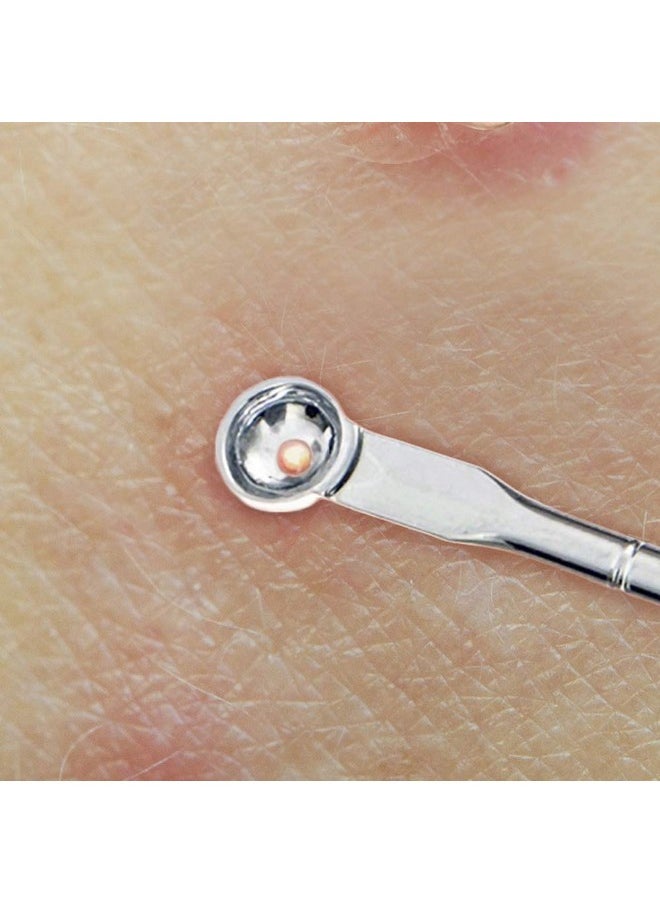 Beaute Galleria - Beaute Galleria Eyehole Blackhead Remover Pimple Extractor Popper For Acne Comedone Blemish Whitehead Zit Removal Tool - Image 1