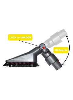 Soft Vacuum Dust Brush Attachment,For Dyson V7 V8 V10 V11 V15, Adjustable Angle for Cleaning Vents, Ceiling Fans, Furniture, on Dressers, Bookshelves, Mini Blinds and Lamps - pzsku/Z2405B61107B493960D0DZ/45/_/1717152675/6c3445a5-c1e9-478e-b4d4-9d122fbd760d