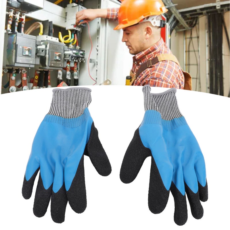 Electrician Insulated Gloves 380V to 1000V High Voltage Resistant Rubber Professional Work Flame Retardant Safety Thin - Image 5