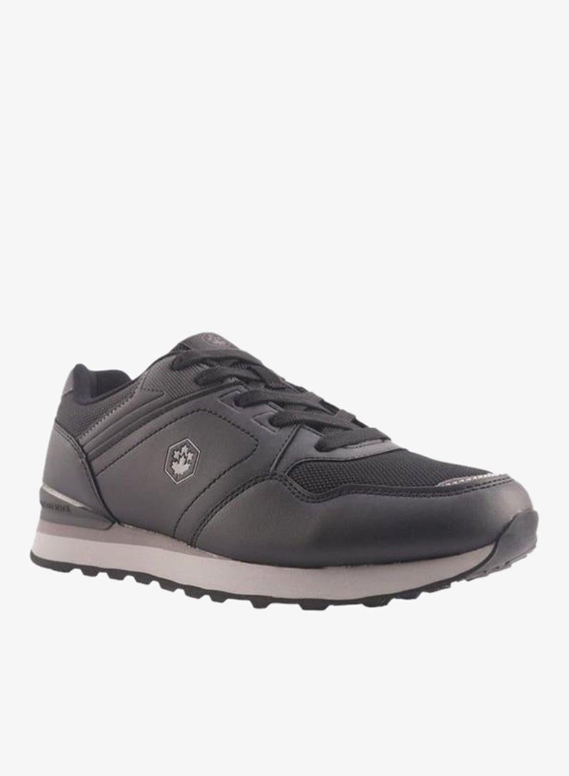 LUMBERJACK Men ATOS Panelled Lace-Up Sneakers - Image 2