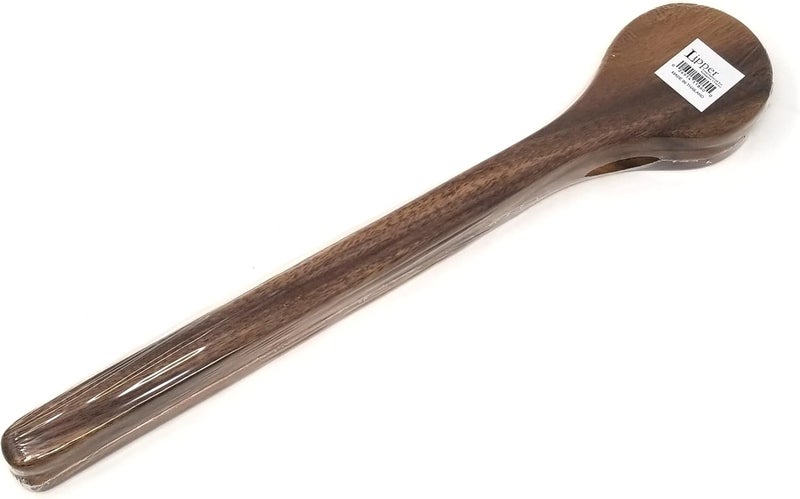 Lipper International Acacia Round Salad Servers, 13" Long, One Pair - Image 4