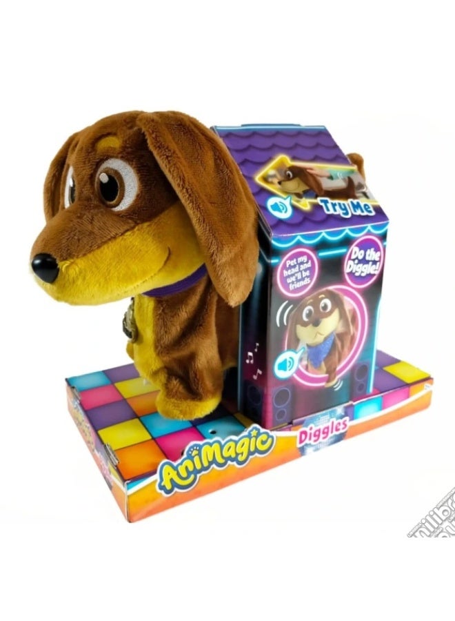 Animagic Diggles – Interactive Electronic Pet Toy for Kids Ages 3+