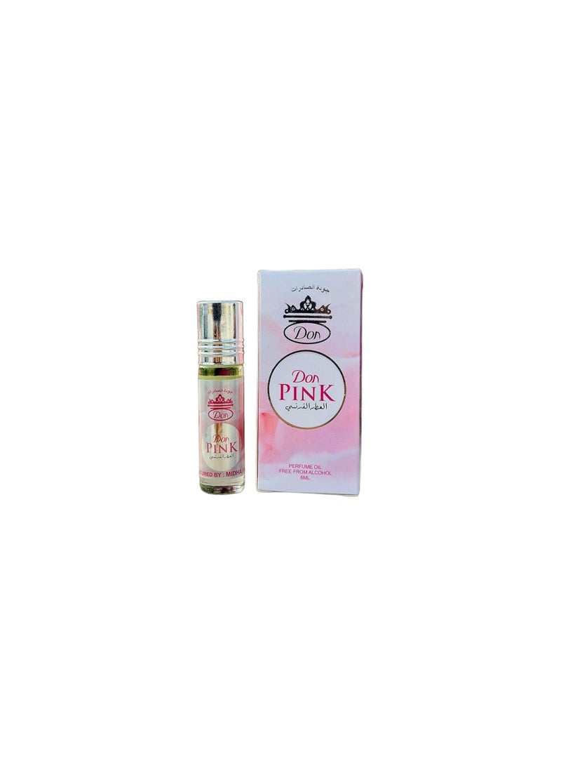 Pink Roll On Perfume Free From Alcohol 6ml