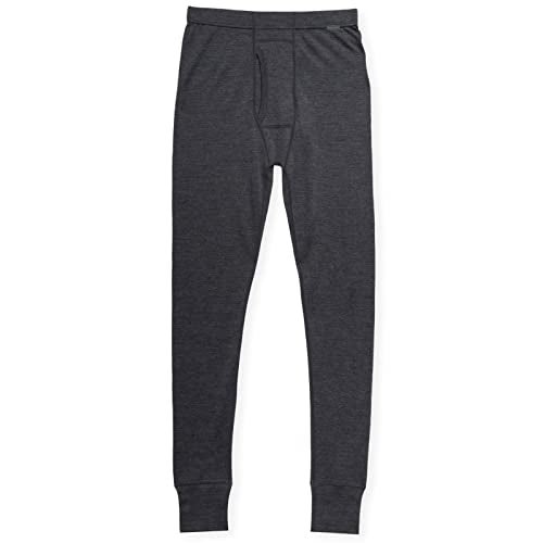 MERIWOOL Men’s Base Layer Bottoms - Lightweight Merino Wool Thermal Pants Charcoal Gray - Image 3
