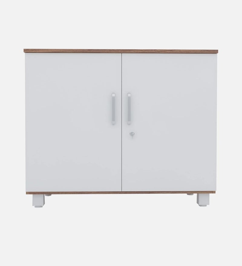 NEUDOT NEUDOT Ronald Filo 2 Door Multipurpose CabinetBookshelfOrganiserCupboardAlmariWardrobe for HomeKitchenOfficeLiving Room 1 Year Warranty Finish Color Leon Teak Knock Down  - Image 5