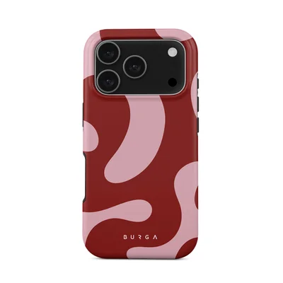 BURGA iPhone 17 Pro Flex Premium Case Compatible with Hybrid Dual-Layer Hard Shell + Silicone Protection - Scratch-Resistant Shockproof Mobile Cover