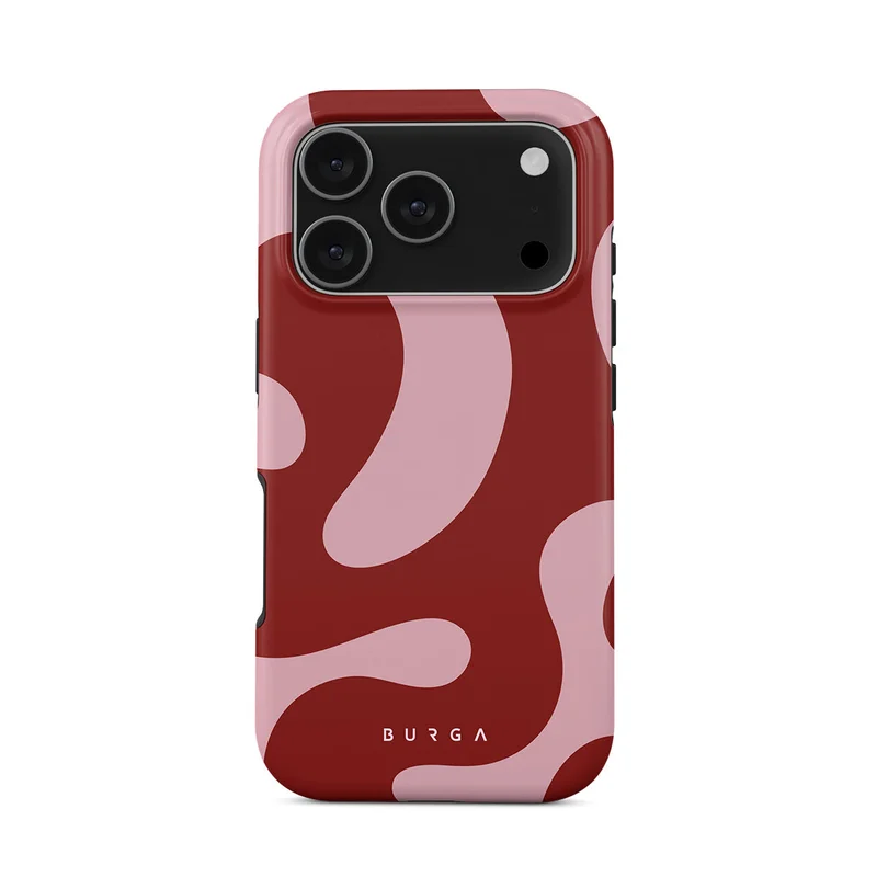 BURGA iPhone 17 Pro Flex Premium Case Compatible with Hybrid Dual-Layer Hard Shell + Silicone Protection - Scratch-Resistant Shockproof Mobile Cover