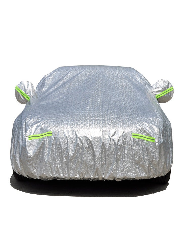 Car Body Cover Waterproof All Weather with mirror pocket Fit for Toyota Camry, Nissan Altima, Honda Accord, Toyota Avalon, Lexus ES, Full Size Length Up to 4.95 Meters - Image 1