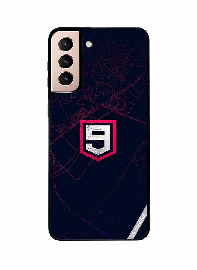 VR CREATIVE Protective Case Cover For Samsung Galaxy S21 Plus 5G Asphalt 9 Legends Arcade Racing Design Multicolour  - Image 1