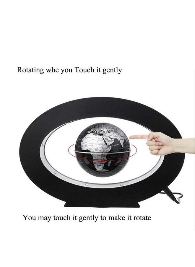 Levitating Globes Floating Desk Levitation Floating World Globe Magnetic World Map Led Night Light