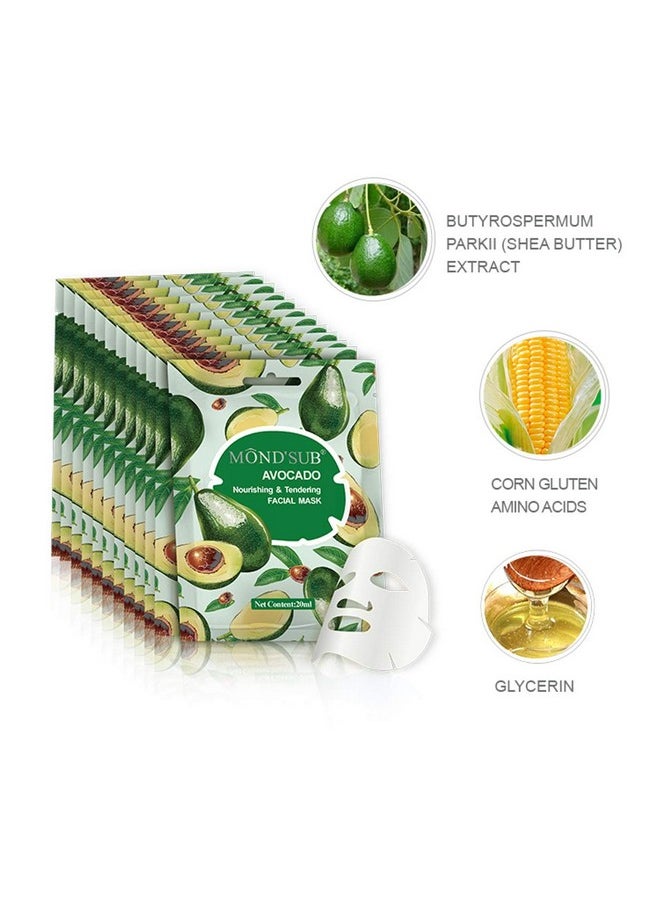 Mond'sub Combo Of Brightening Whitening And Tightening Face Sheet Masks (Pack Of 5 X 20Ml)  - Image 3