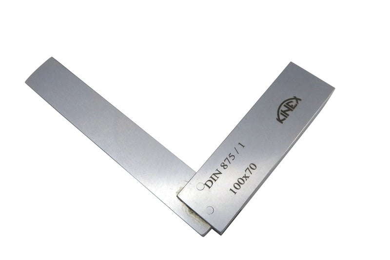 Kinex 4026-12-010 Solid Machinist Square 4 x 2-3/4 Inch (100 x 70 mm) DIN 875/1 (Square w/in 14 microns or 0.0005 Inches) - Image 2