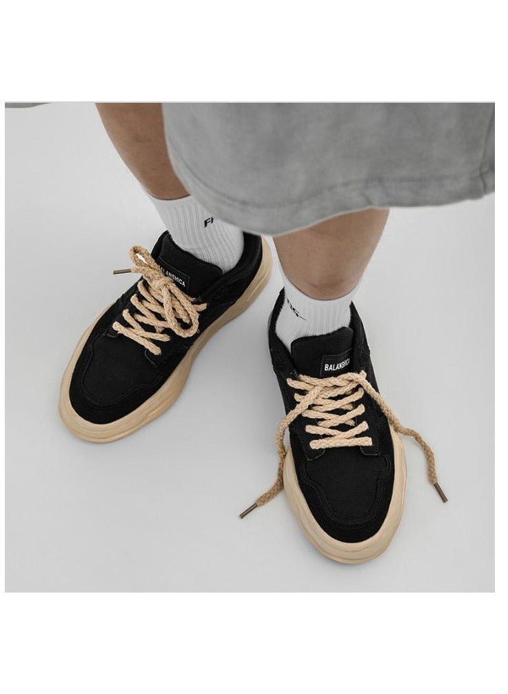 KUYING New Thick Sole Elevated Board Shoes  - Image 3