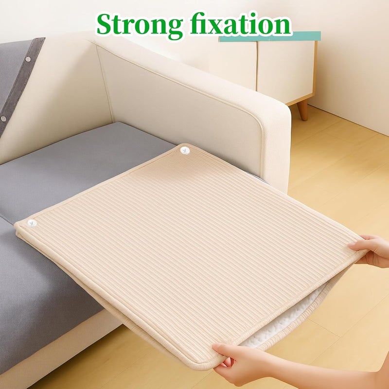 Notoke 100-Pack Bed Skirt Pins & Upholstery Tacks with Clear Mushroom Heads | Spiral Twist Design for Strong Fabric Hold | Fix Bedskirts, Slipcovers, Drapery & Furniture Fabrics | Includes Clear Storage Box - Image 5