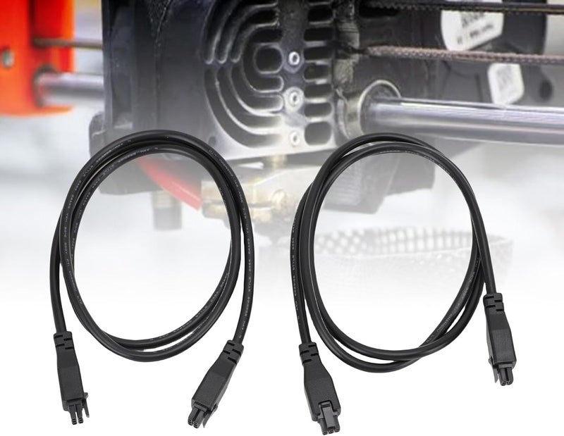 كابل تمديد banapoy CFS 485 لطابعة 3D K2 Plus Hi Combo، كابل نحاسي بقطر 24AWG و6 أطراف بدون فواصل، لتوصيل مستقر، طول الكابل 1 متر، 2 قطعة، يسهل إدارة الكابلات. - Image 5