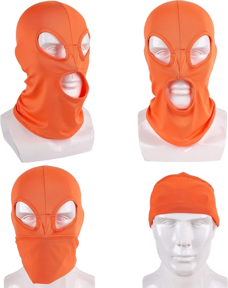 WYSUMMER 3 Hole Full Face Mask, Women Men Thin Balaclava Face Mask for Motorcycle Bike Hunting Cycling Cap Ski - Image 2