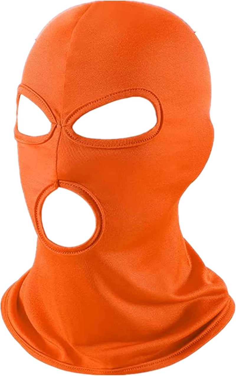 WYSUMMER 3 Hole Full Face Mask, Women Men Thin Balaclava Face Mask for Motorcycle Bike Hunting Cycling Cap Ski - Image 1