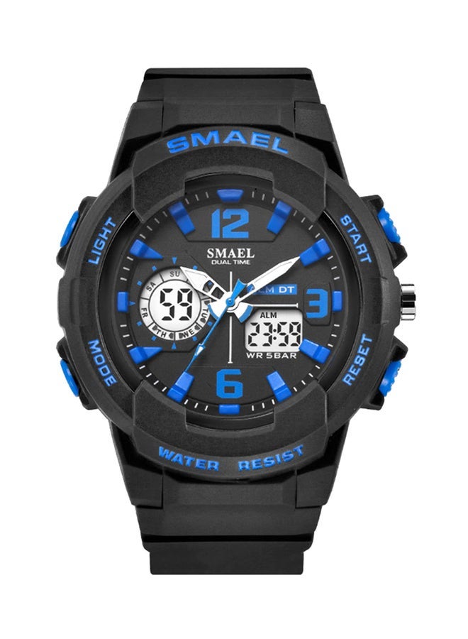 NIBEMINENT unisex Water Resistant Analog/Digital Watch 1643