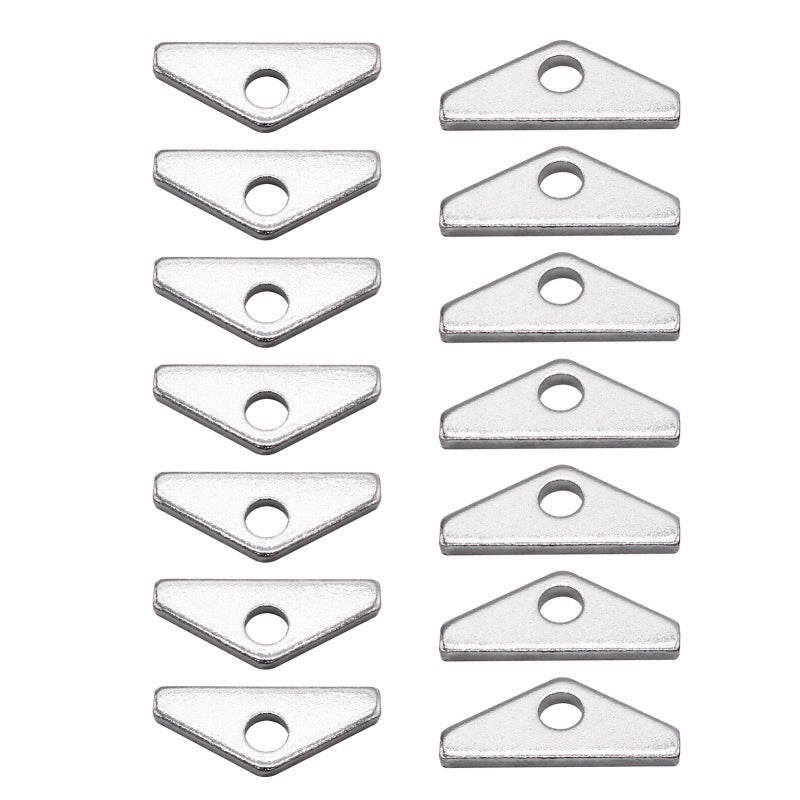 Valve Cover Mini Tabs Silver Premium-Quality Material - Direct Easy Installation Hold Down for Chevy BBC Big Block 396 427 454 502 - Image 1